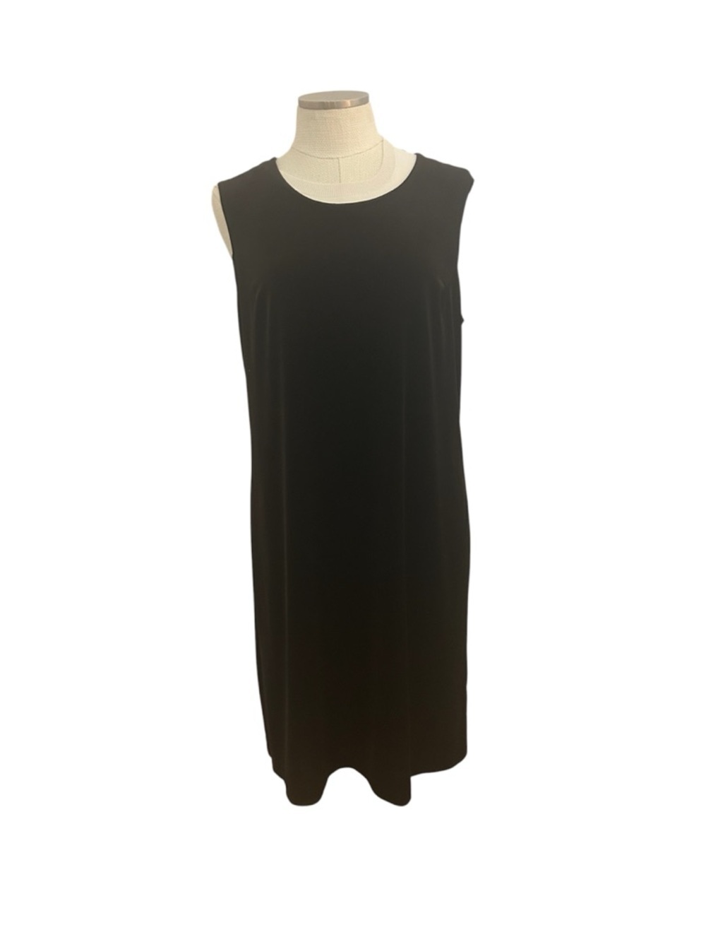 Vintage R & M Richard’s Fancy Black Velvet Party Dress Size 16 Made in USA